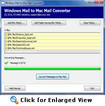 Windows Mail to Mac Mail Converter