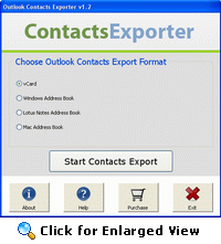Outlook Contacts Conversion