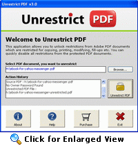 PDF Restrictions Remover Program