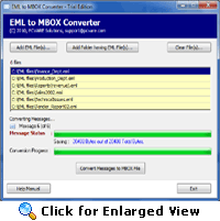 Windows Vista Mail to Thunderbird Converter