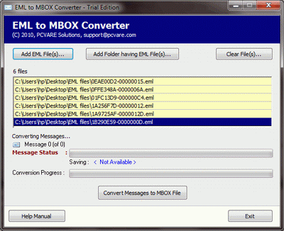 Convert EML to Thunderbird