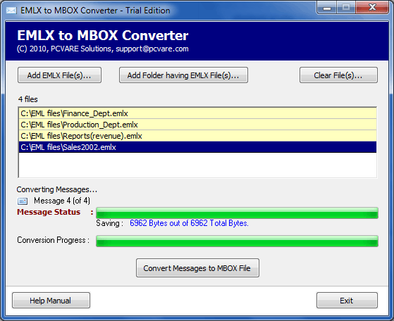 EMLX to MBOX Converter 5.03