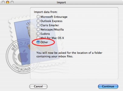 Import IncrediMail to Mac Mail