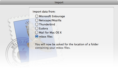 Import IncrediMail to Mac Mail