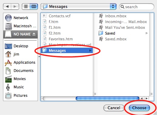 Export Messages from IncrediMail to Mac Mail