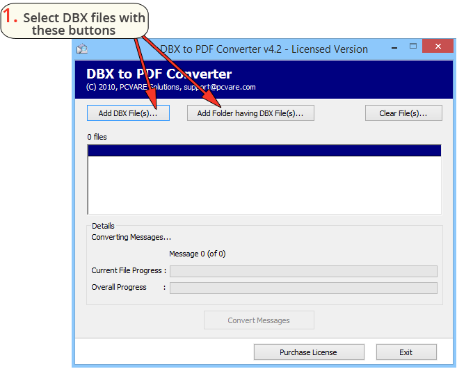How to convert dbx file to pst file 3.0