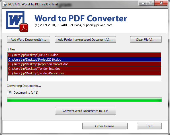 Batch Convert DOC to PDF 5.02 full