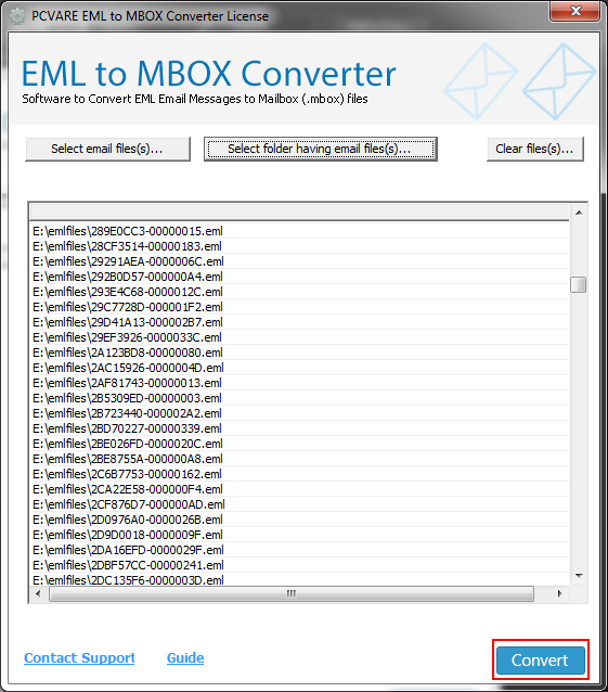 Convert .EML to MBOX Thunderbird 7.3