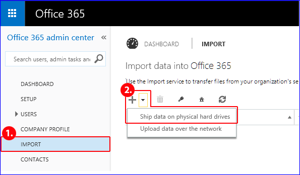 How to Import / Upload PST Files in Office 365 Cloud Account