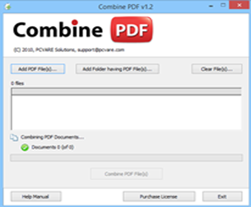 combine pdfs windows