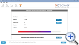 showing partitions of hard drive recovery